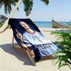 Erling Braut Haaland Print Beach Towel, Large Soft Quick Dry Towel for Beach Camping Swimming