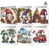 Six Diamond Art Greeting Cards Greeting Card Kit DIY 5D Card Greeting Diamond P4A4