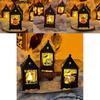 Creative Led Pumpkin Night Light For Halloween Decoration European Style Plastic Lamp For Kids Nursery And Festivals