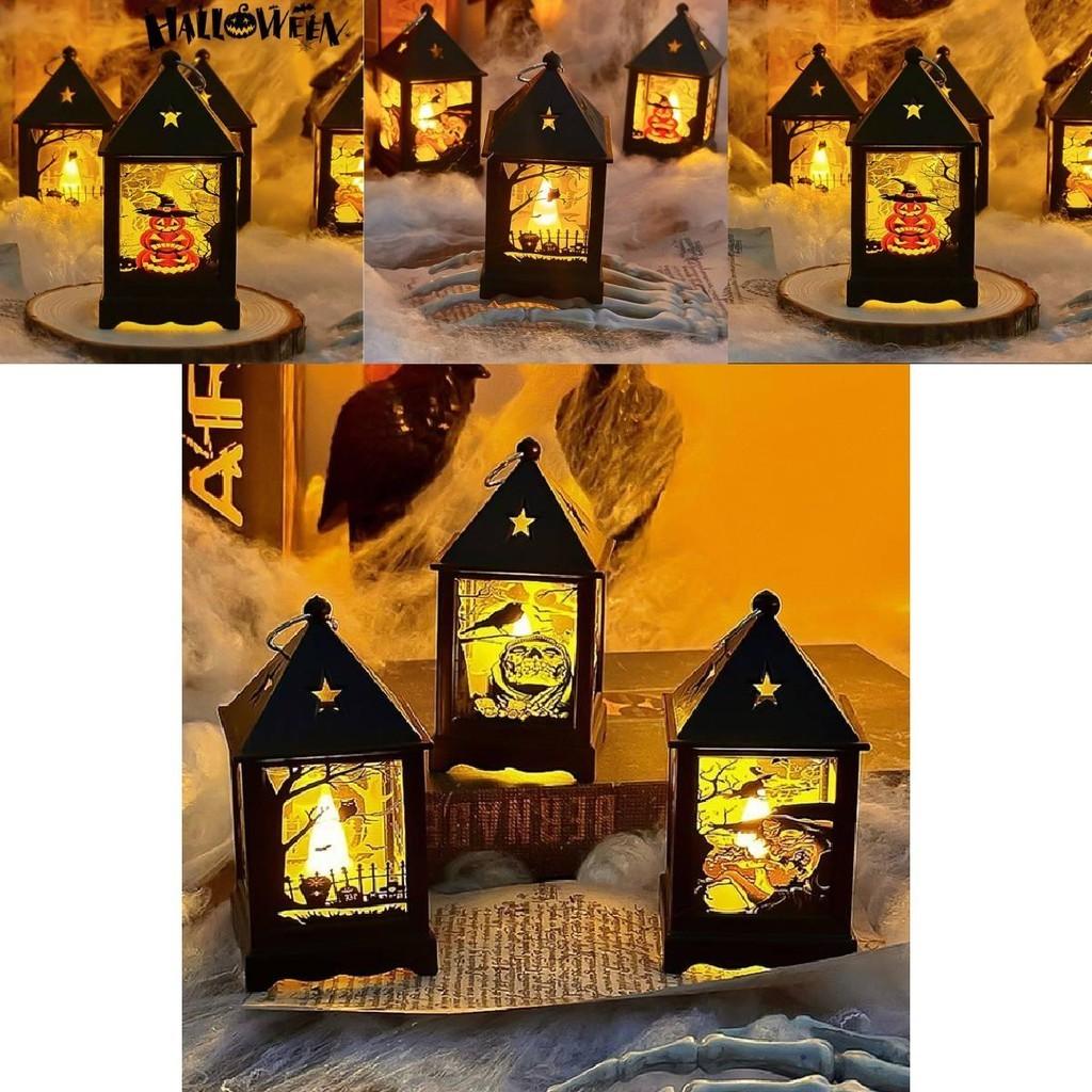 Creative Led Pumpkin Night Light For Halloween Decoration European Style Plastic Lamp For Kids Nursery And Festivals