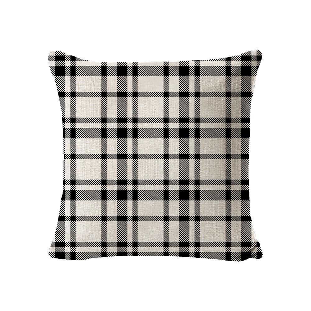 Christmas Pillow Cushion Home Living Room Decoration Printed Pillow Case Bedroom Large Cushion