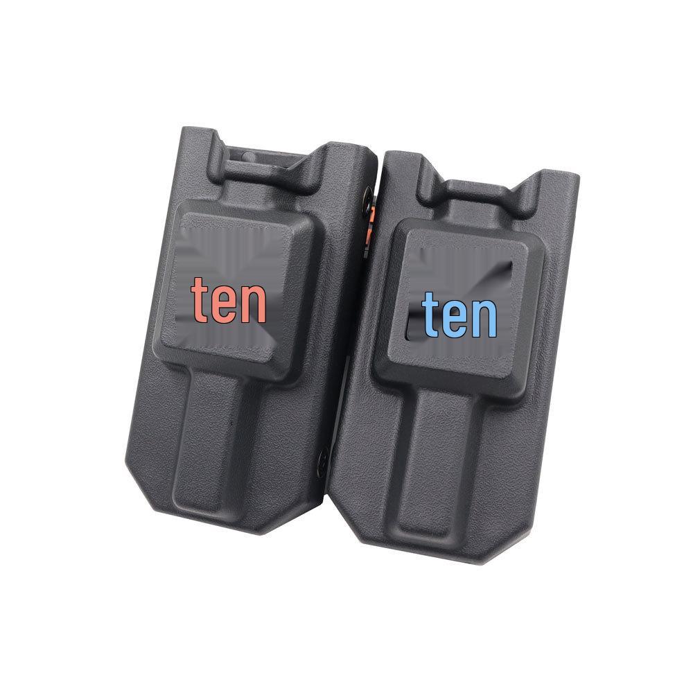 CAT Tourniquet Storage Box Set with Molle for Outdoor Tactical EMT Emergency Survival Medical Kit and Cross Patch.