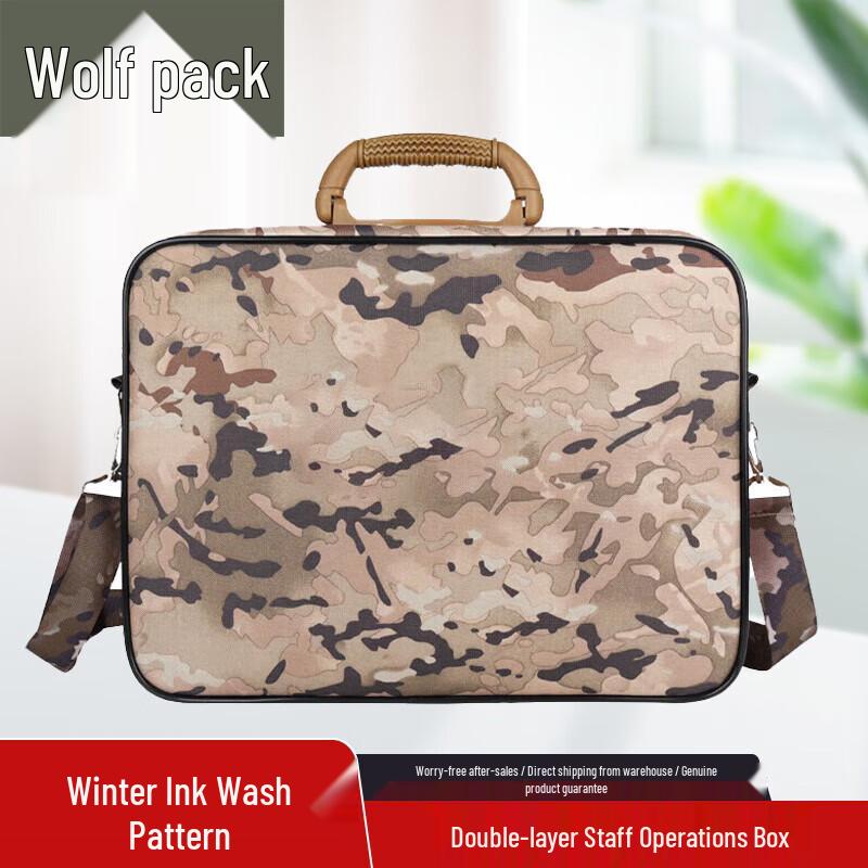 Wolf Tactical Double-Layer Staff Briefcase