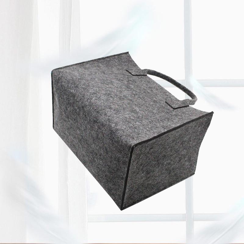 Large Capacity Eco-Friendly Felt Tote Bag: Reusable Gift and Storage Solution