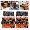 Set of 16 Halloween Cotton Fabric Quilting Patchwork Fat Quarter Bundles Cloth Sewing