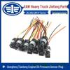 Compatible Air and Engine Oil Pressure Sensor Plug for Heavy Trucks (Howo Jiefang J6, Tianlong, Ouman)