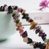 Natural Tourmaline Irregular Raw Stone Beads for DIY Handmade Braided Bracelets or Necklaces
