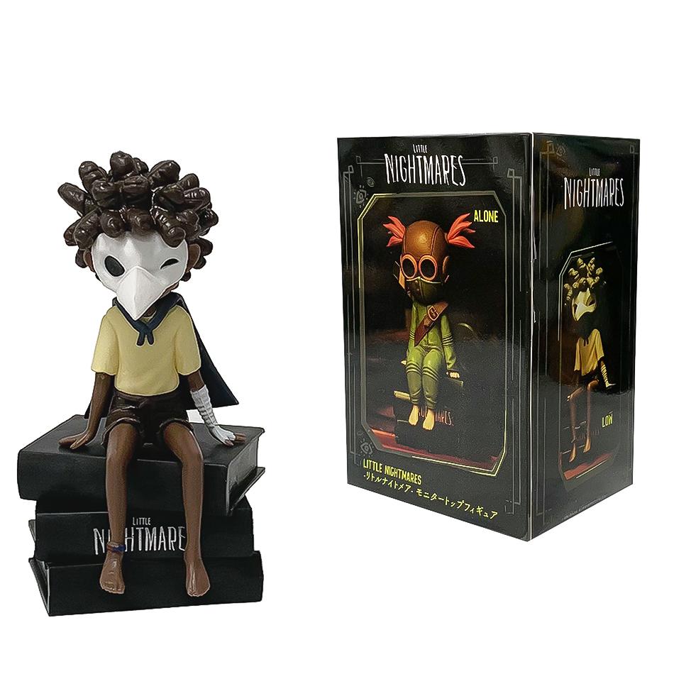 Little Nightmares Figurka Six/Mono/Leon Żółty Płaszcz Przeciwdeszczowy Anime Gra Figurka Akcji Model Kolekcjonerski Zabawka PVC Akcja Dla dorosłych Prezenty