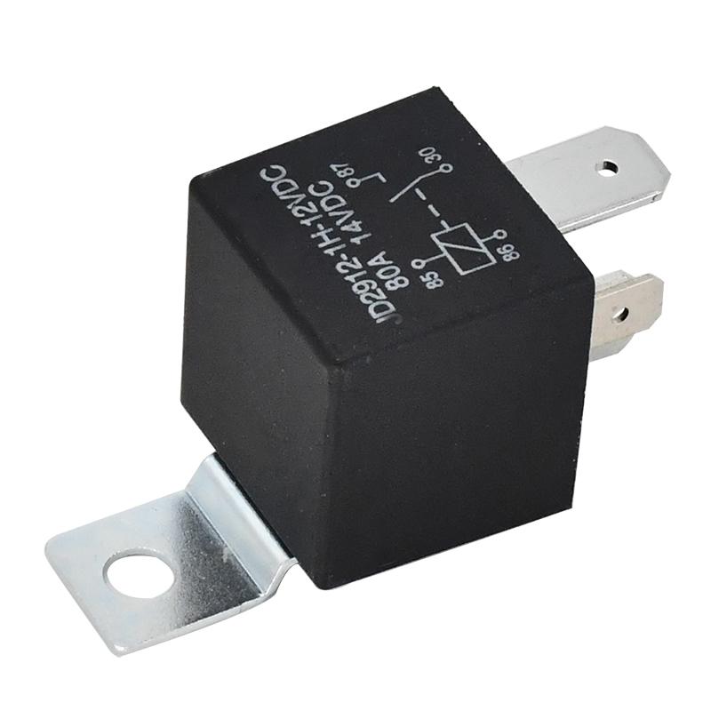 Starter Relay 12V 70A 87522476 183429 Compatible with New Holland Tractor Boomer 3040 8N 50D 3050 45D 54D 46D 3045