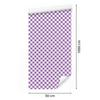 Lavender and Purple Checkerboard Wallpaper for Living Room and Bedroom 50x1000