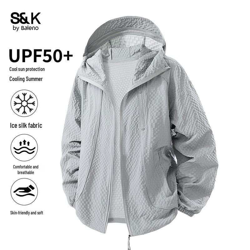 Baleno S&K Unisex UPF50+ Sun Protection Hoodie 3XL