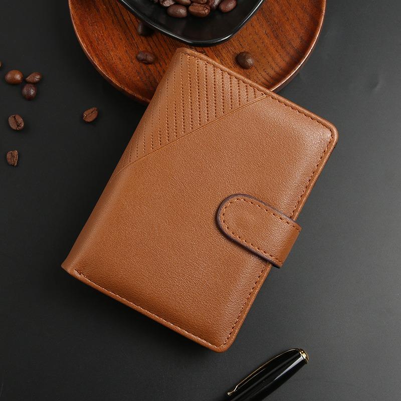 

Новая ретро сумка для мелочи, мужская сумка для карт со скидкой 30%, средний мужской кошелек, хранилище для наличных коричневый