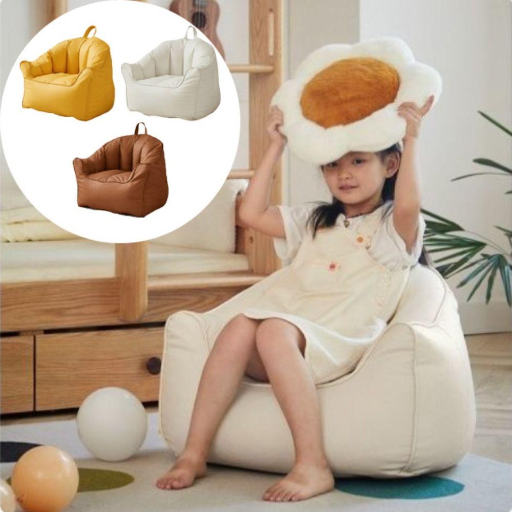 Creative Design Bean Bag Sofa Single Seat Reading Sofa Chair Creative Children's Sofa  Balcony