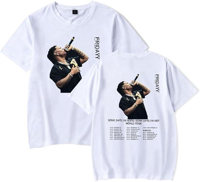 Fridayy World Tour 2025 TShirts Merch WomenUnisex Unisex Summer Short Sleeve Tshirt Fashion Streetwear