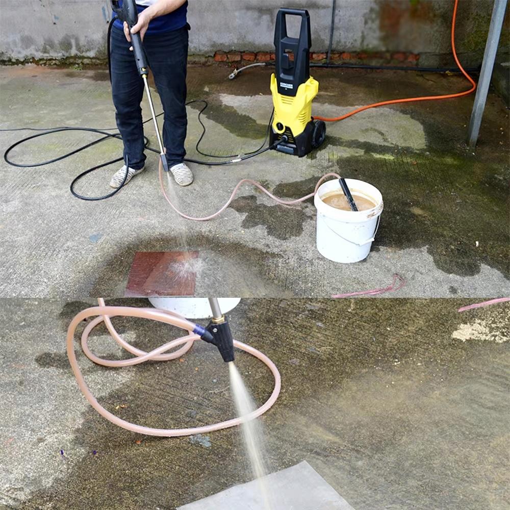 Rosfix Zestaw Do Piaskowania – Kompatybilny Z Karcher K2-K7 | Dysza Ceramiczna | Wąż 3m, Lanca 460mm