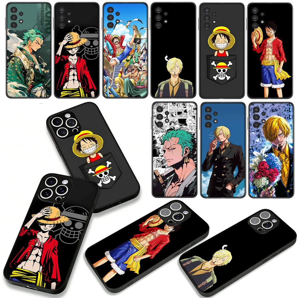 ONE Sanji PIECES Luffy Roronoa Zoro Cover Phone Case for Xiaomi Redmi 15C 15 A4 A5 9A 9T 10A 10C 9C NFC 14C Note 11 9 10 Pro 8T