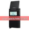 Ultra-Thin Anti-Theft Metal Card Holder - Minimalist Pop-Up Design for Men & Women, Large Capacity, Anti-Magnetic, Trendy