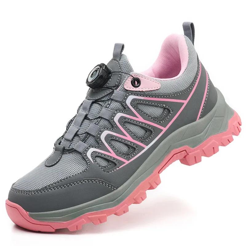

Industrial Safety Tennis Shoes For Women Lightweight Work Safety Shoes Steel Toe Work Boots For Women Anti Puncture Sneakers 35