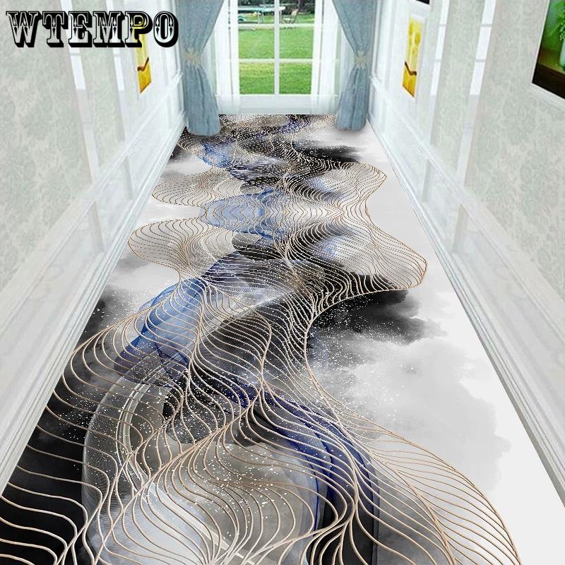 

Nordic Printed Carpet Floor Mat Living Room Sofa Floor Mat Bedroom Bedside Carpet Bay Window Mat 80*200CM