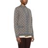 GUCCI Reversible Gg Jacquard Button Up Cardigan 798157-XKD8T-1013