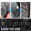 30PCS Tire Plug Kit,Self-Service Flat Tire Repair Kit Including Screwdriver,Upgraded Thickened Adhesive-Covered Tires Repair Screws for Sudden Flat