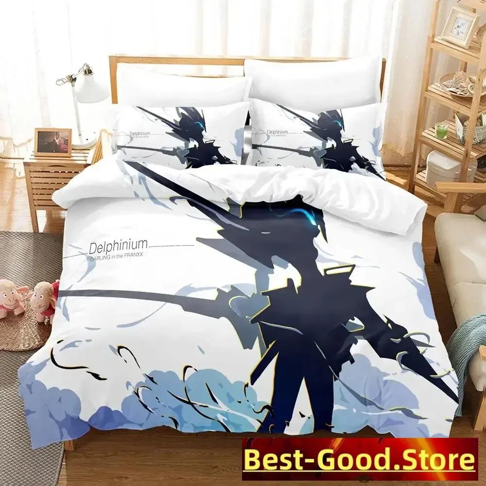 Kawaii  Bedding Set Single Twin Full Queen King Size Bed Set Aldult Kid Bedroom Duvetcover Sets Anime