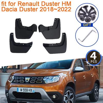 Kotflügel für Renault Duster HM 2018~2022 Zubehör Dacia Duster Schmutzfängerschutz vorne hinten Kotflügelräder