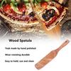 Teak Spatula Wooden Steak Pizza Cooking Salad Frying Spatula for Business Gifts Home KitchenMiddle Shovel 11.4x2.2inch