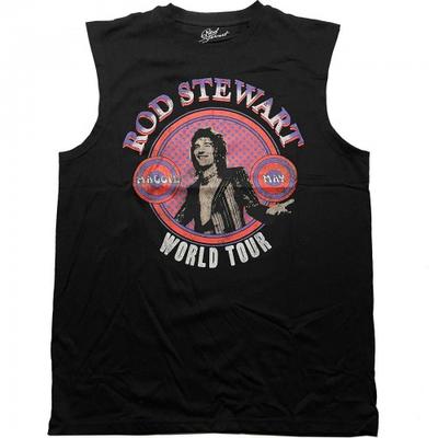 Rod Stewart Unisex World Tour-tanktop voor volwassenen