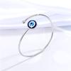 Lucky Turkish Blue Evil Eye Bracelet Bangles for Women Men Simple Round Bead Bracelet Wishing Bracelet Ladies Charm Jewelry Gift