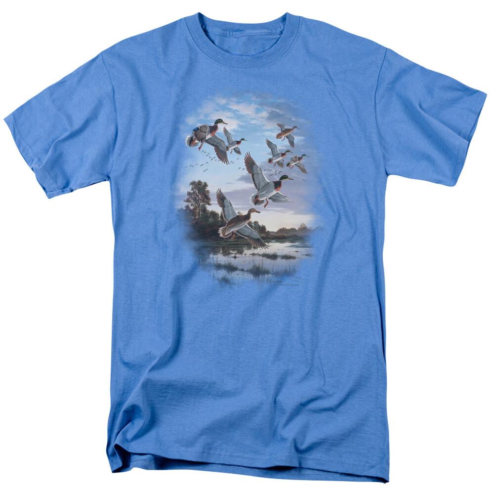 Wild Wings Evening Flight Mallards T-Shirt Adult Child S