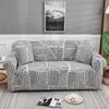 Ash Color Elastic Sofa Covers For Living Room Corner L -Shape Couch Cover Sectional Chair Slipcovers Protector Cover 1 /2 /3 /4 Seat