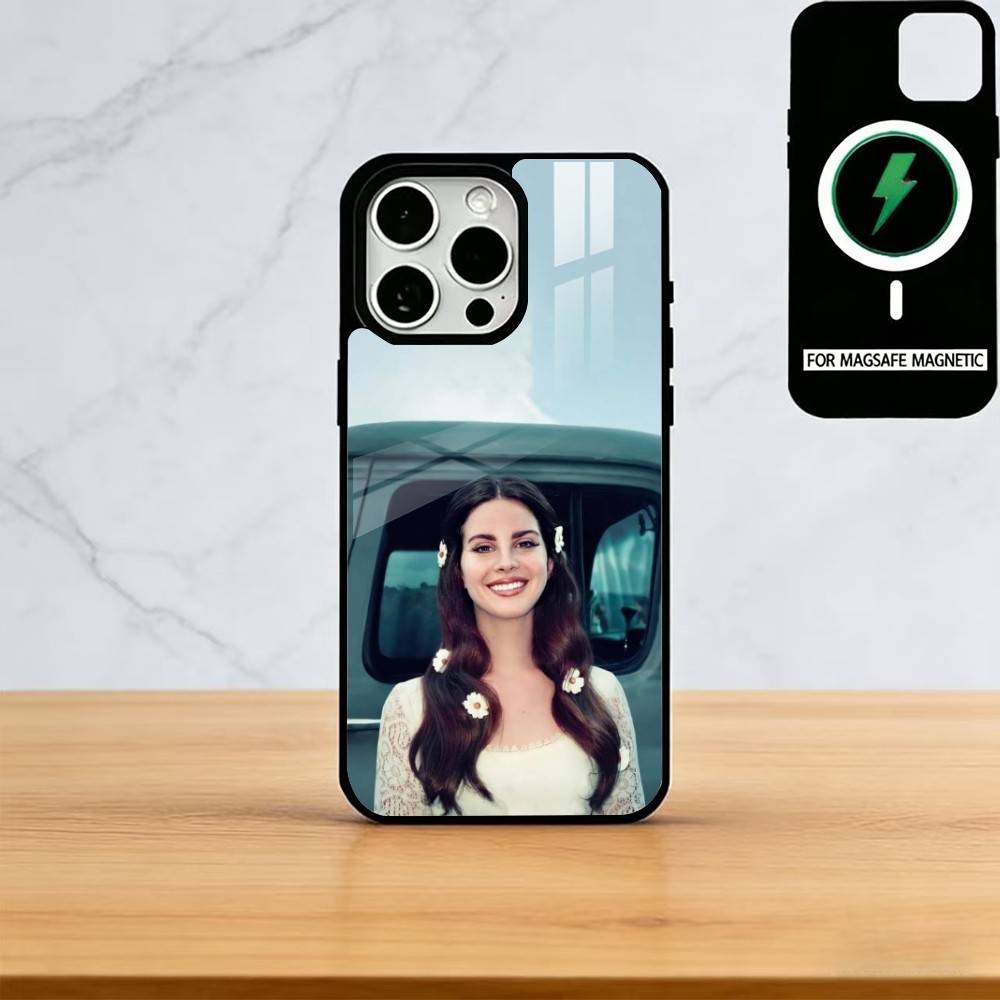 Lanas-w-Del-R-Rey Phone Case For iPhone17,16,15,14,13,12,11 Plus,Pro Magnetic with Magsafe Wireless Charging