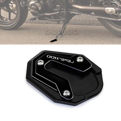 Rebel 1100 Side Stand, Rebel1100T/DCT, Kickstand Plate, Pads, End Rebel1100, DCT Stand Extension Stretcher Pad Foot Pad..