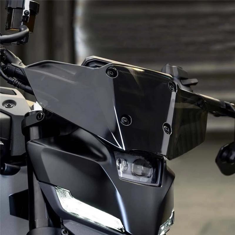 A03Z-New Motorcycle Front Windshield Bracket For Yamaha MT-09 MT 09 Mt09 MT09 SP Visor Kit Mt-09 2024 Wind Deflector Bracket