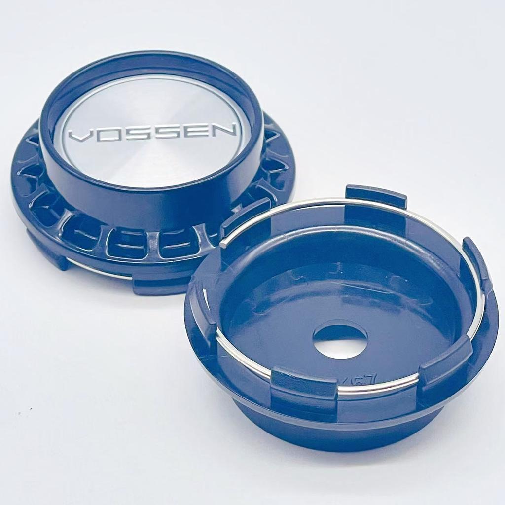4pcs/Set 67mm Car Wheel Center Cap Hub Rim Cap For 45mm VOSSEN Styling Emblem Badge Sticker Styling Accessories
