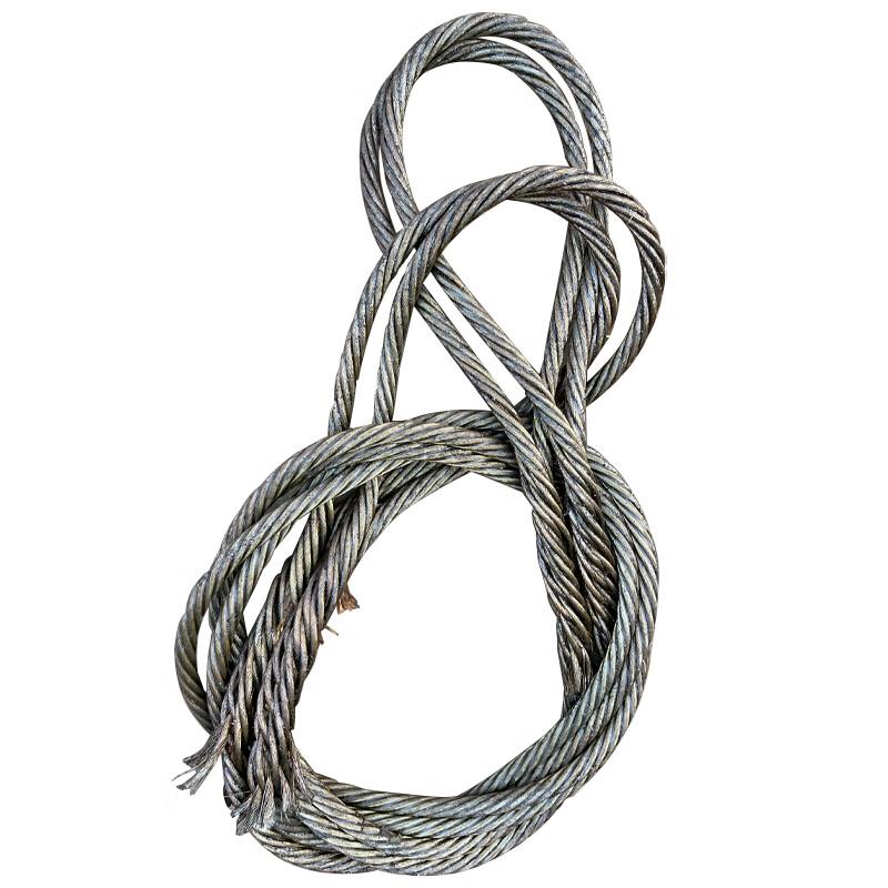 QZ0033 Hand-Woven Carbon Steel Wire Rope Sling