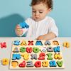 Cpc Ce Children'S Numbers Alphabet Puzzle Kindergarten Educational Early Education Numbers Shape Cognition Puzzle Wooden Toys