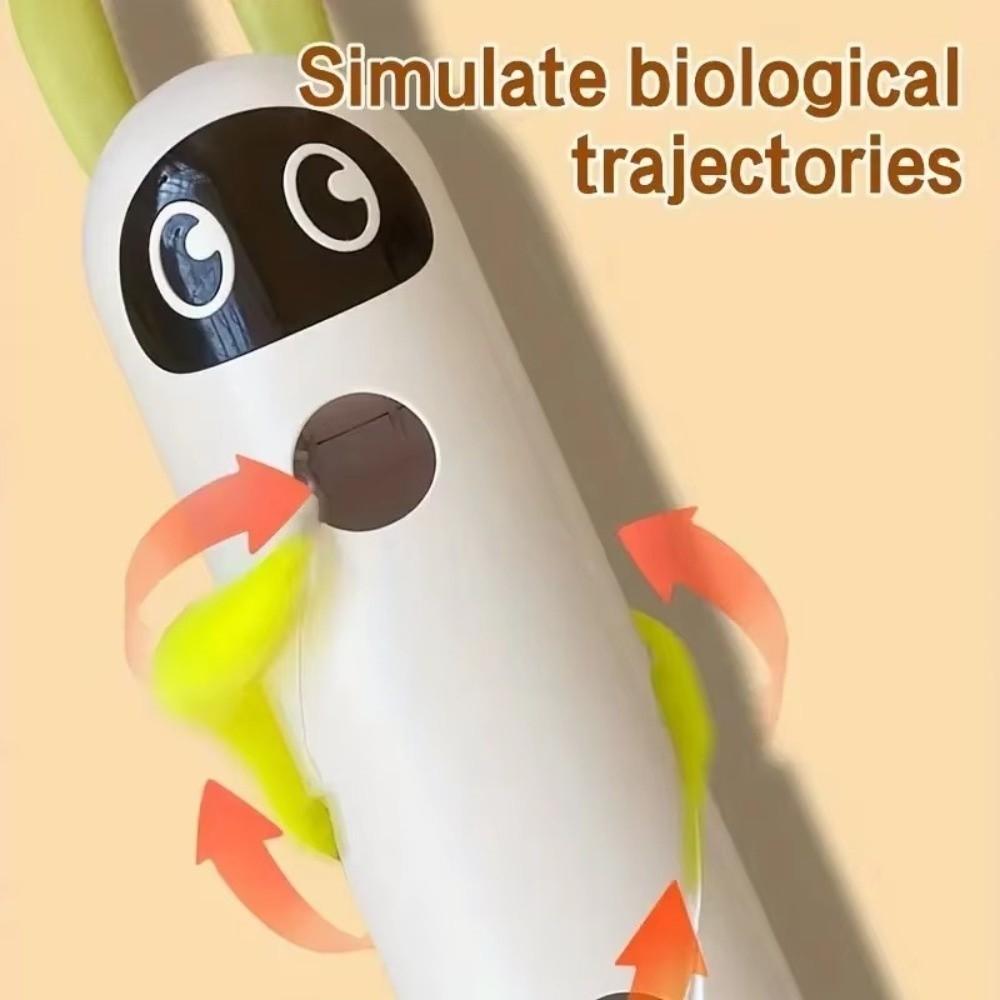 USB-Aufladung Interaktives Katzenspielzeug Automatischer Sensor Automatisches Futterspielzeug Neues Bewegungsaktiviertes Spielzeug