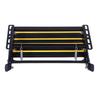 Manual Folding RV Step Single Ladder Anti Slip 440lbs Load Capacity Aluminum Alloy RV Entry Stair for Van Motorhome