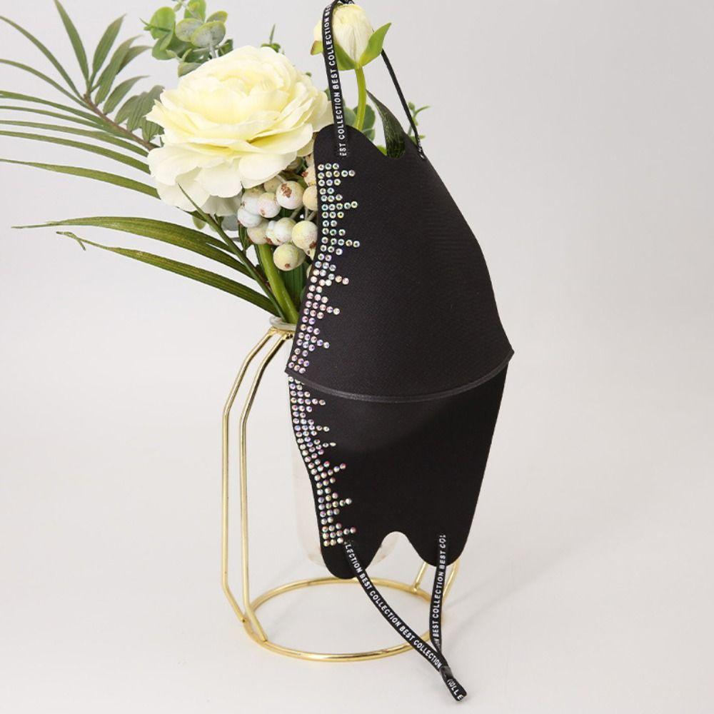 Washable Face Mask Crystal Tassel  Mask Reusable Ice Silk Cloth Mask  Summer