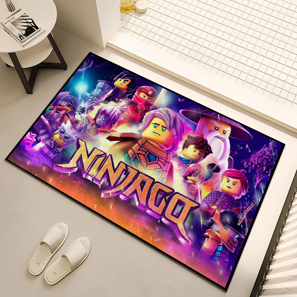 N-Ninjago-Funny Door Mat Welcome Non-slip Floor Bedroom Kitchen Bath Balcony Hallway Rug Home Decoration Carpet