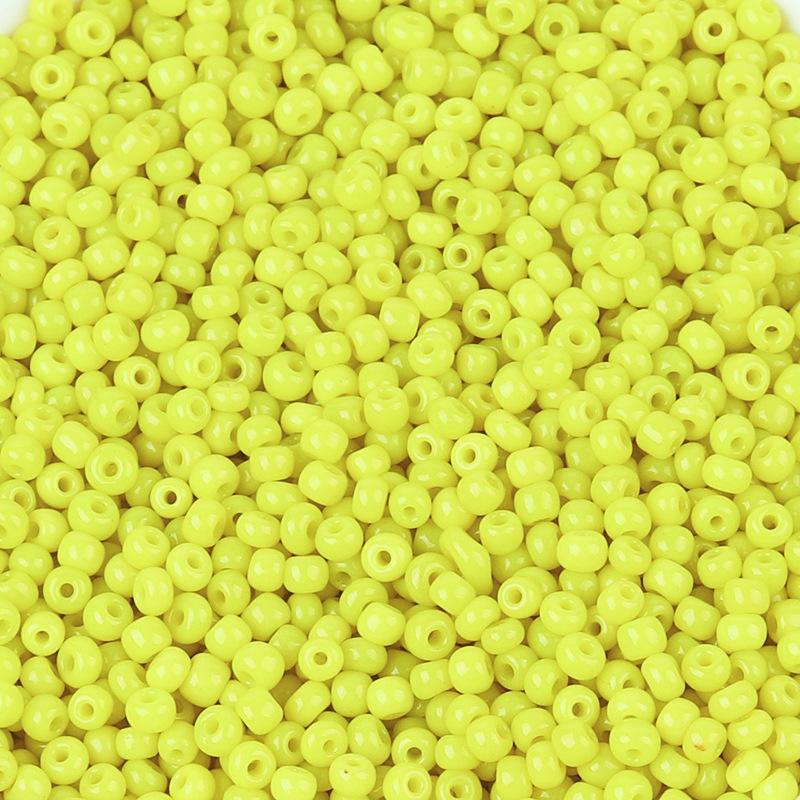 3mm Pink Orange Glass Seed Beads for Cross Stitch and DIY Jewelry Accessories