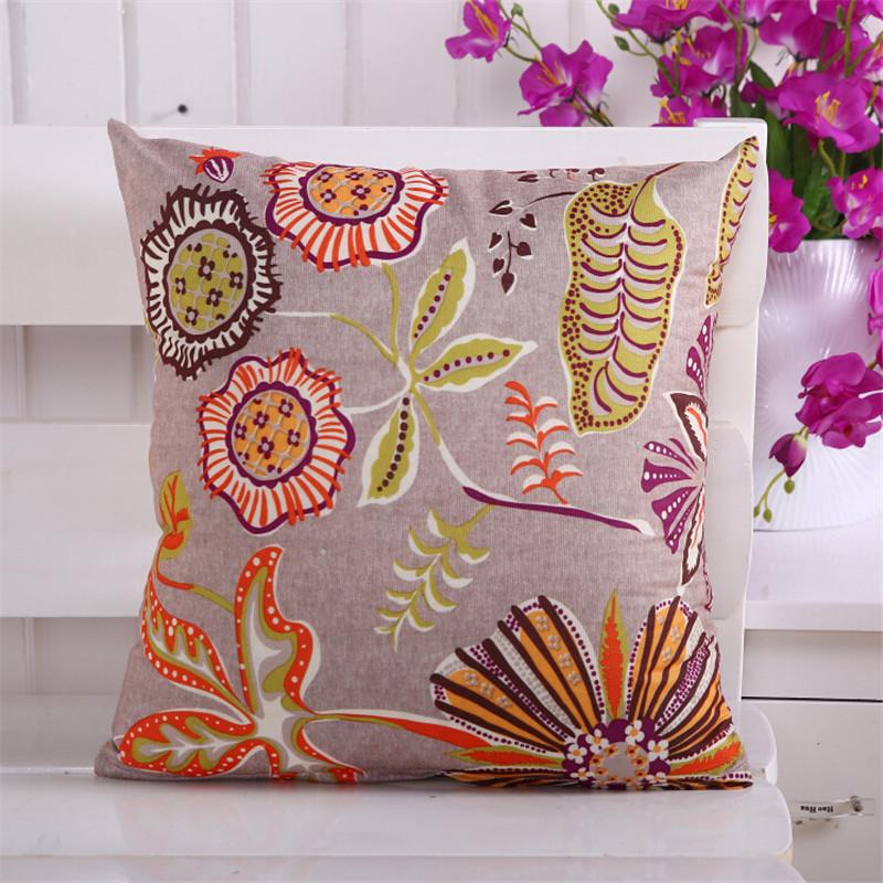 45x45cm Classic Geometric Printed Throw Pillowcase Home Sofa Chair Seat Cushion Cover Autumn Decoration