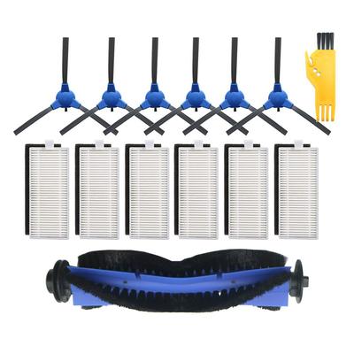 Roboter-Seitenbürste, Hepa-Filter, Mopp-Ersatz-Set, kompatibel mit Eufy Robovac 11S 30 30C 15C 12 Staubsaugerteilen