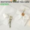 Accesorii pentru Invitații de Nuntă Plicuri de Hârtie Pliate în Prealabil pentru Cadouri DIY Invitații de Nuntă Invitație Petrecere Botez Mitzvah Decor