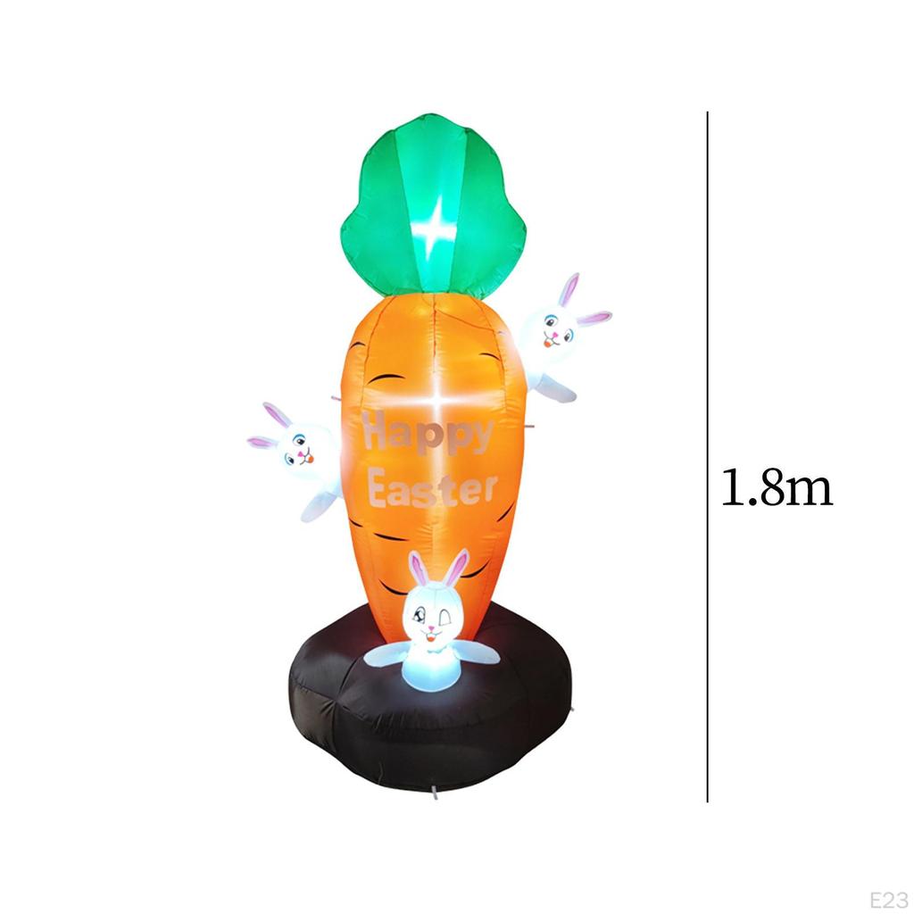 Aufblasbare Oster-Außendekoration, riesiger Hase für Party