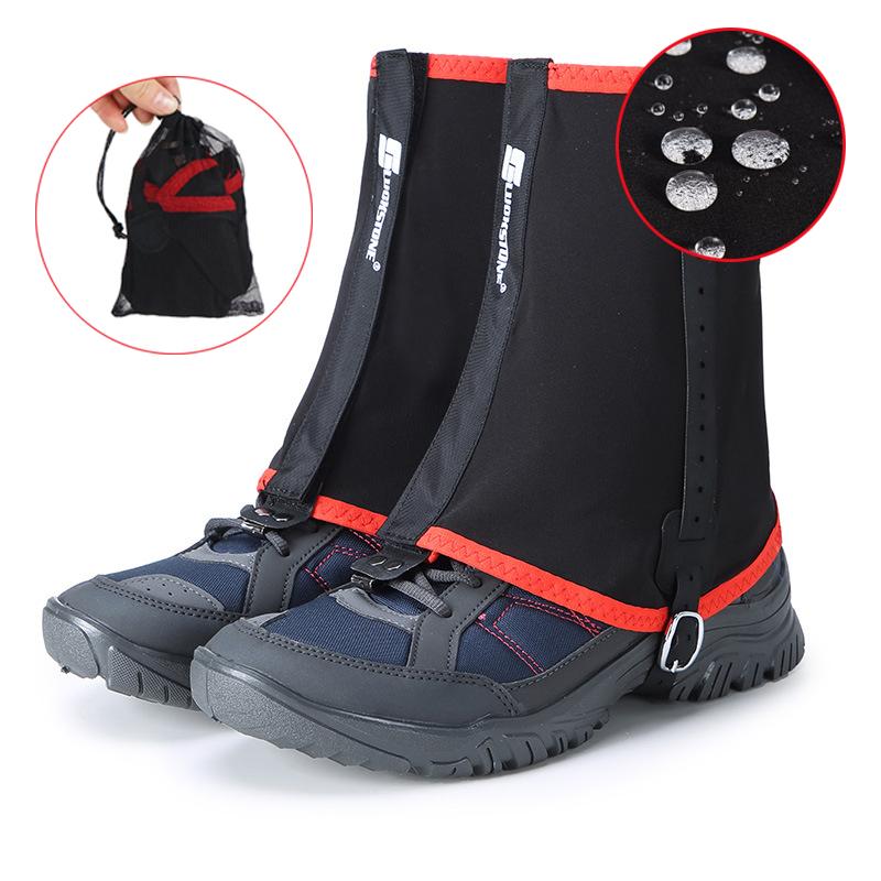 Trail Running Gaiters Low Snow Hiking Gaiters Ankle Gaiters For Hiking Boots Elastic Outdoor Gaiters For Camping Trekking