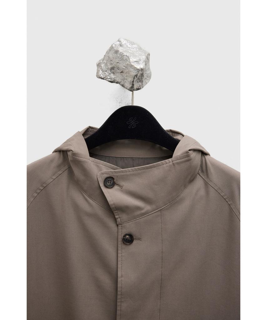 Youth Hooded Coat - Beige