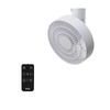 Exclusive Extended RAIL FAN 3D Duct Rail 3D Oscillating Airflow 5 Kitchen Heat Relief Ceiling Mount BRID 6-Month WarrantyDUCT Fan, Adjustment,